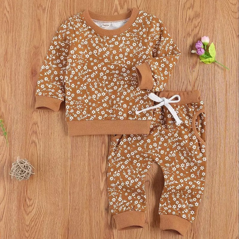 Floral Sweater set