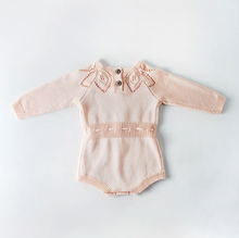 Load image into Gallery viewer, Pink Knit Romper
