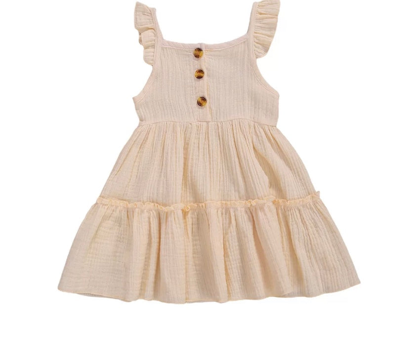 The Bianca Dress Beige